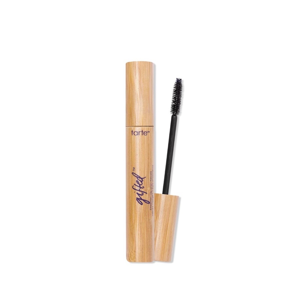tarte Gifted Mascara in Natural Wood-Tone Tube with Black Wand